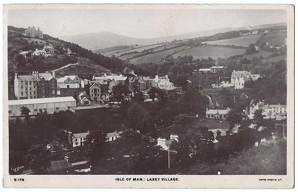 Old Laxey Postcade c1912