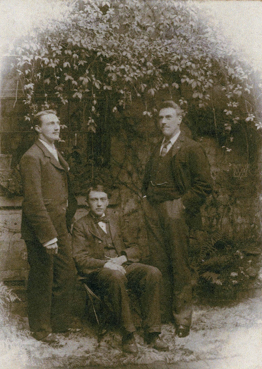 Photo of Arthur Lee Glover, Joseph Samual Glover and Thomas Lee Glover.