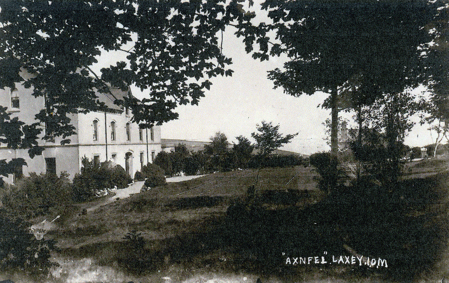 Axnfell Postcard from around the 1920's.